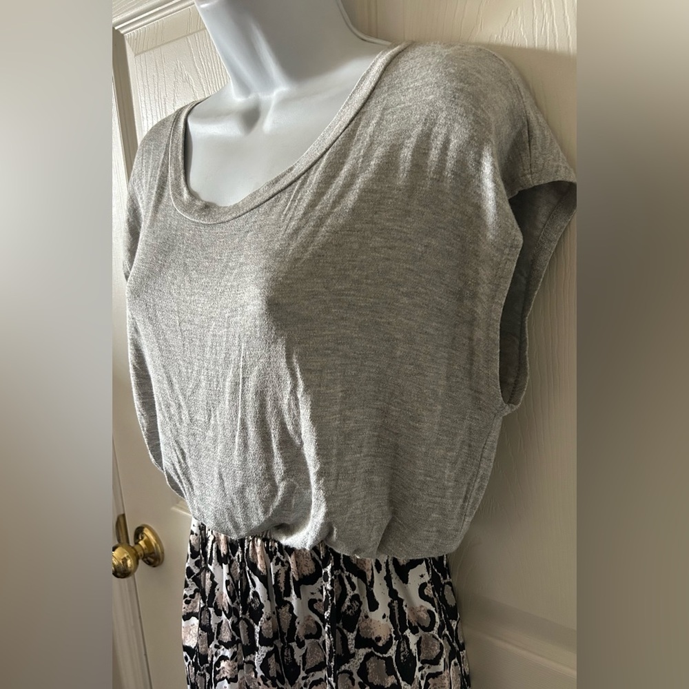 Loyd/Ford Palm Springs Women’s Loy-Tee Animal Print Jersey Top Silk Dress Sz‎ 6 - Picture 6 of 16